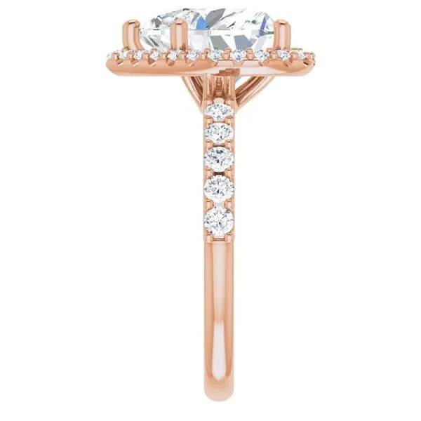 Halo-Style Engagement Ring Image 4 Shipley's Fine Jewelry Hampstead, MD