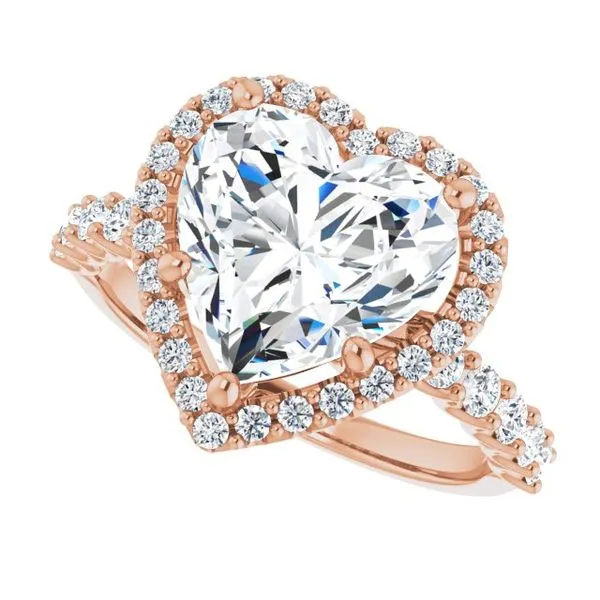 Halo-Style Engagement Ring Image 5 Shipley's Fine Jewelry Hampstead, MD