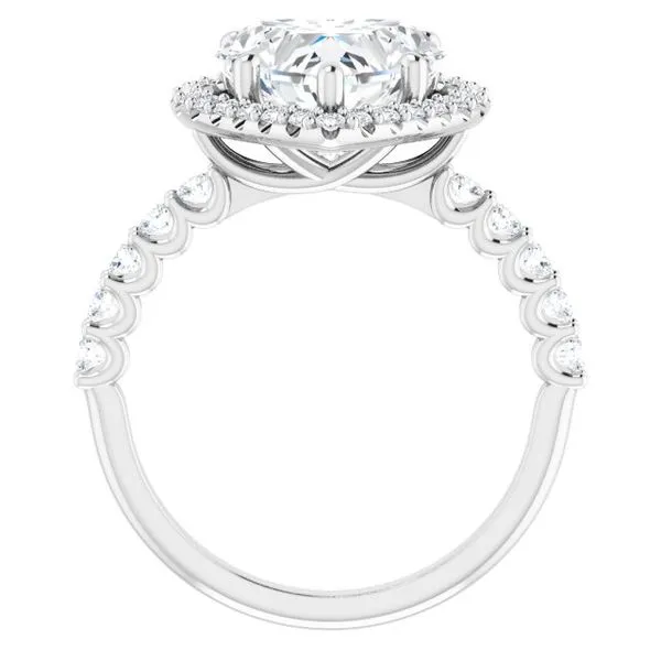 Halo-Style Engagement Ring Image 2 Shipley's Fine Jewelry Hampstead, MD