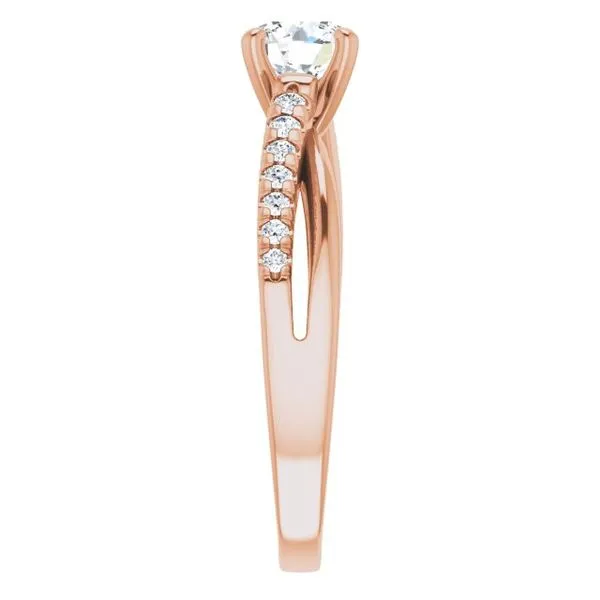 Accented Engagement Ring Image 4 Raleigh Diamond Fine Jewelry Raleigh, NC