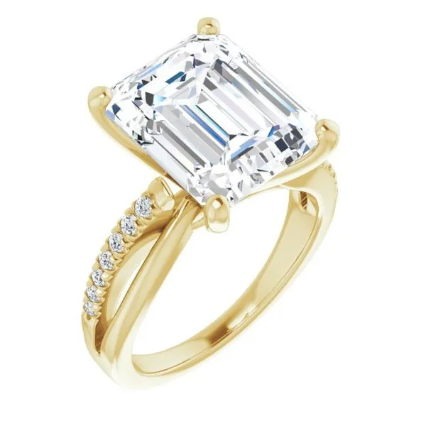 Accented Engagement Ring Raleigh Diamond Fine Jewelry Raleigh, NC