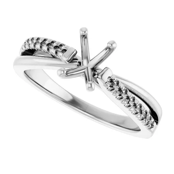 Accented Engagement Ring Image 5 Raleigh Diamond Fine Jewelry Raleigh, NC