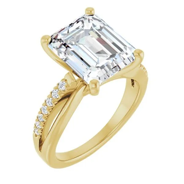 Accented Engagement Ring Raleigh Diamond Fine Jewelry Raleigh, NC