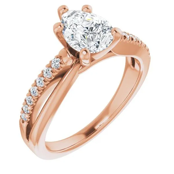 Accented Engagement Ring Raleigh Diamond Fine Jewelry Raleigh, NC