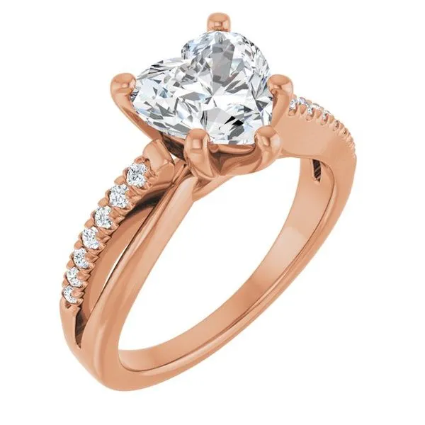 Accented Engagement Ring Raleigh Diamond Fine Jewelry Raleigh, NC