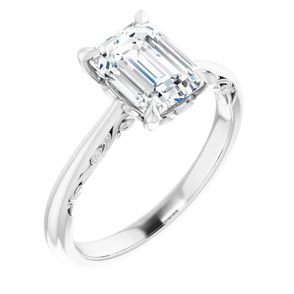 Accented Engagement Ring Raleigh Diamond Fine Jewelry Raleigh, NC