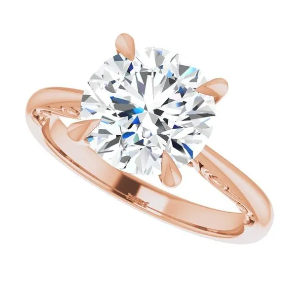 Accented Engagement Ring Image 5 Raleigh Diamond Fine Jewelry Raleigh, NC