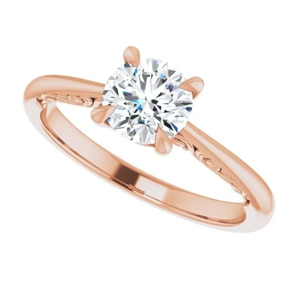 Accented Engagement Ring Image 5 Raleigh Diamond Fine Jewelry Raleigh, NC