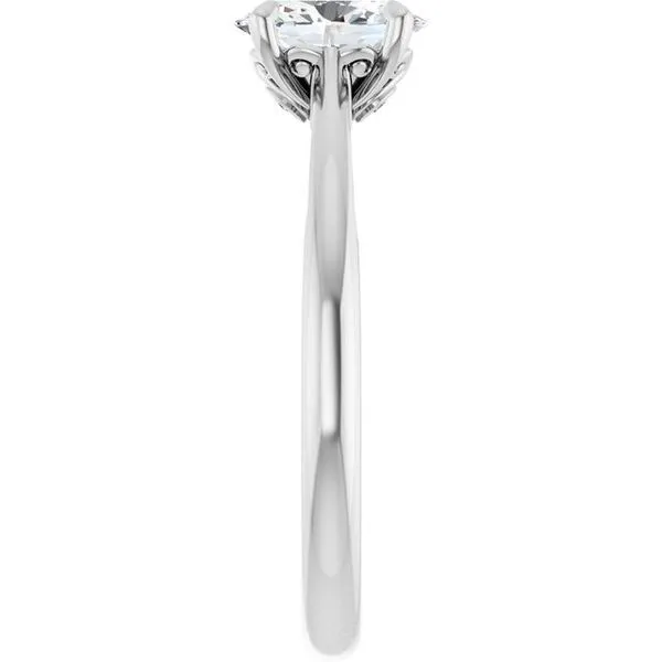 Accented Engagement Ring Image 4 Raleigh Diamond Fine Jewelry Raleigh, NC