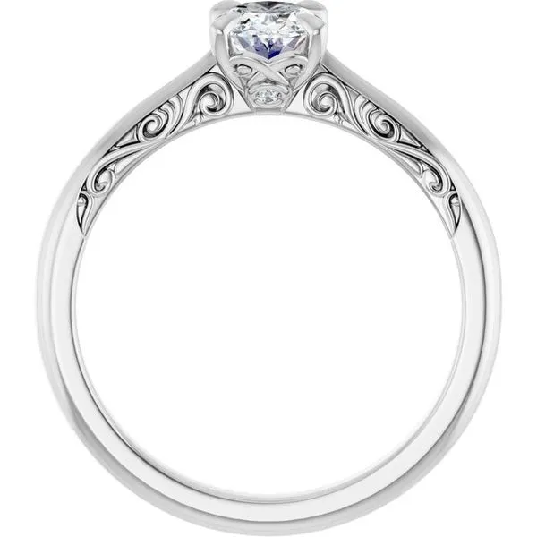 Accented Engagement Ring Image 2 Raleigh Diamond Fine Jewelry Raleigh, NC
