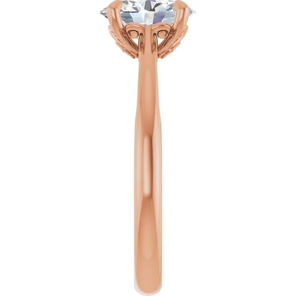 Accented Engagement Ring Image 4 Raleigh Diamond Fine Jewelry Raleigh, NC