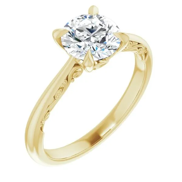 Accented Engagement Ring Raleigh Diamond Fine Jewelry Raleigh, NC