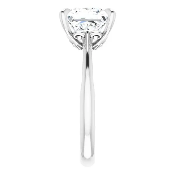 Accented Engagement Ring Image 4 Raleigh Diamond Fine Jewelry Raleigh, NC