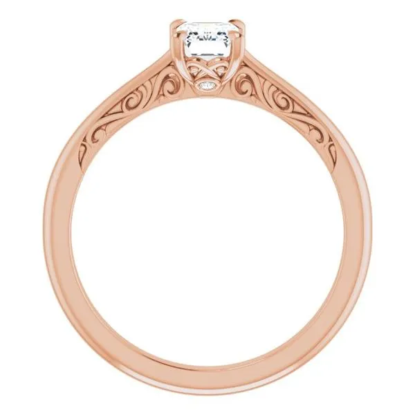 Accented Engagement Ring Image 2 Raleigh Diamond Fine Jewelry Raleigh, NC
