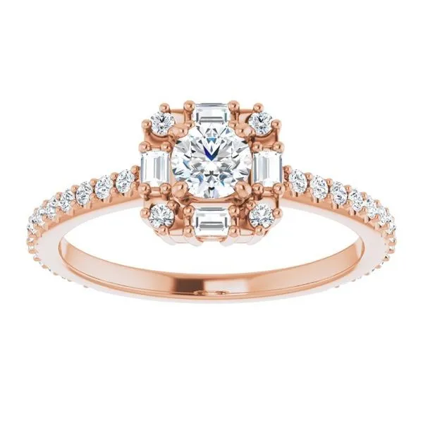 Halo-Style Engagement Ring Image 3 Raleigh Diamond Fine Jewelry Raleigh, NC