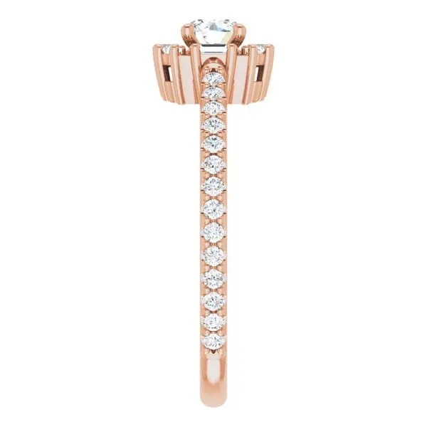 Halo-Style Engagement Ring Image 4 Raleigh Diamond Fine Jewelry Raleigh, NC