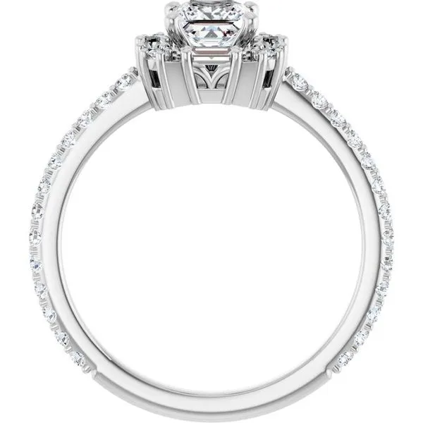 Halo-Style Engagement Ring Image 2 Raleigh Diamond Fine Jewelry Raleigh, NC