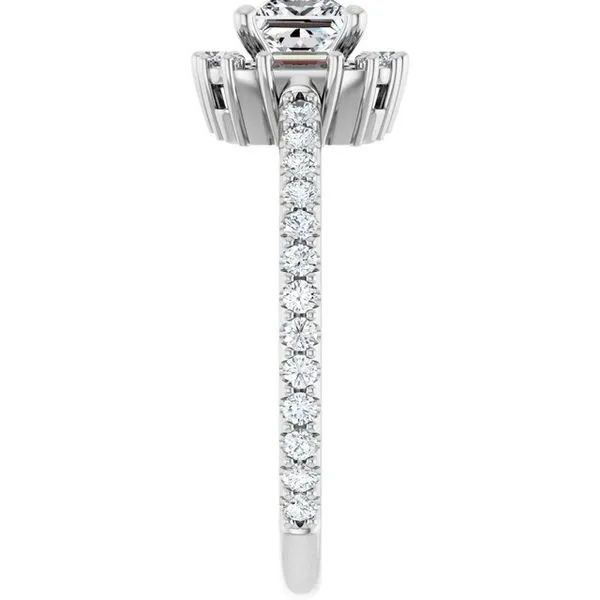 Halo-Style Engagement Ring Image 4 Raleigh Diamond Fine Jewelry Raleigh, NC