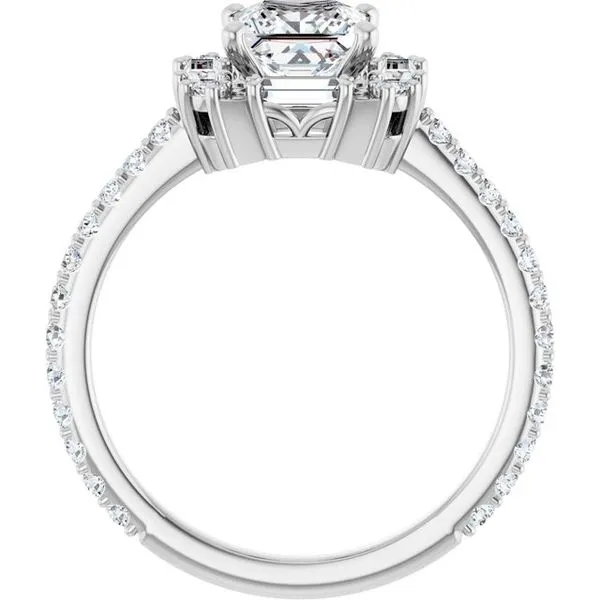 Halo-Style Engagement Ring Image 2 Raleigh Diamond Fine Jewelry Raleigh, NC
