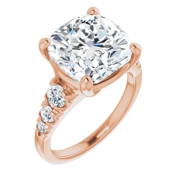 Accented Engagement Ring Raleigh Diamond Fine Jewelry Raleigh, NC