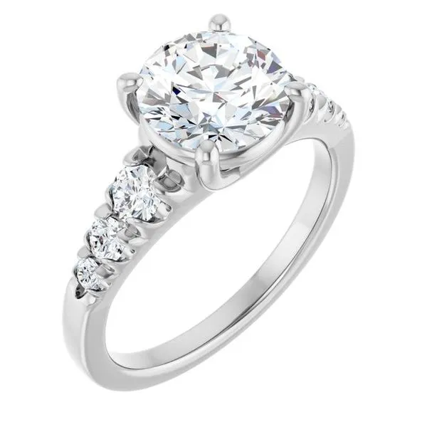 Accented Engagement Ring Shipley's Fine Jewelry Hampstead, MD