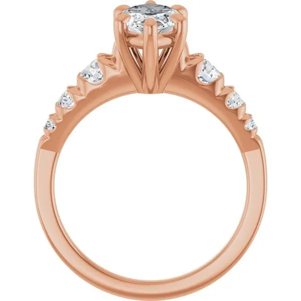 Accented Engagement Ring Image 2 Shipley's Fine Jewelry Hampstead, MD