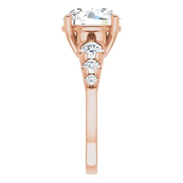Accented Engagement Ring Image 4 Raleigh Diamond Fine Jewelry Raleigh, NC