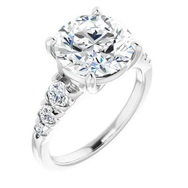 Accented Engagement Ring Shipley's Fine Jewelry Hampstead, MD