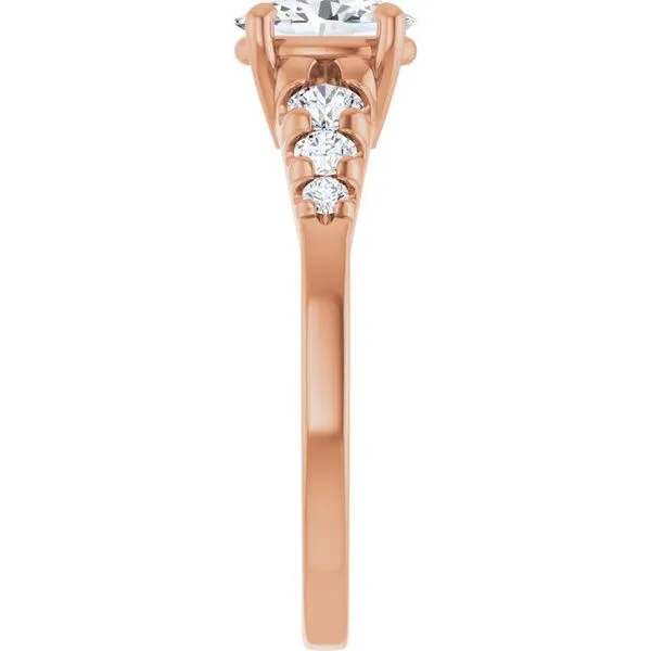 Accented Engagement Ring Image 4 Shipley's Fine Jewelry Hampstead, MD