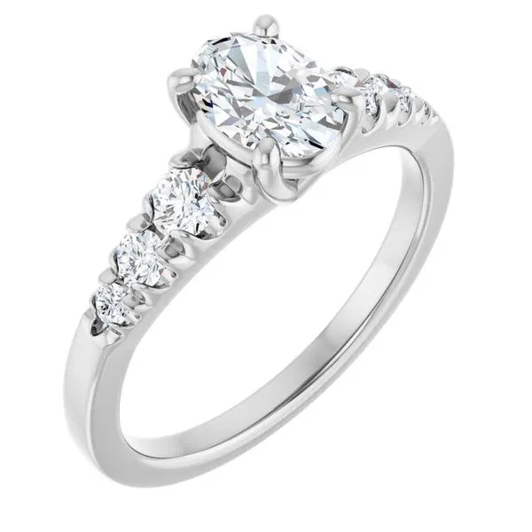 Accented Engagement Ring Raleigh Diamond Fine Jewelry Raleigh, NC