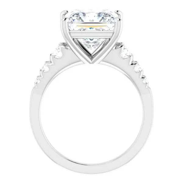 Accented Engagement Ring Image 2 Shipley's Fine Jewelry Hampstead, MD