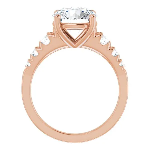 Accented Engagement Ring Image 2 Shipley's Fine Jewelry Hampstead, MD