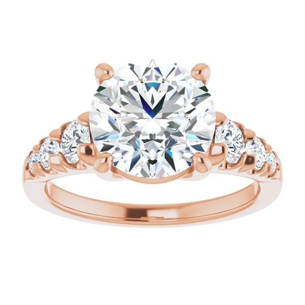 Accented Engagement Ring Image 3 Shipley's Fine Jewelry Hampstead, MD