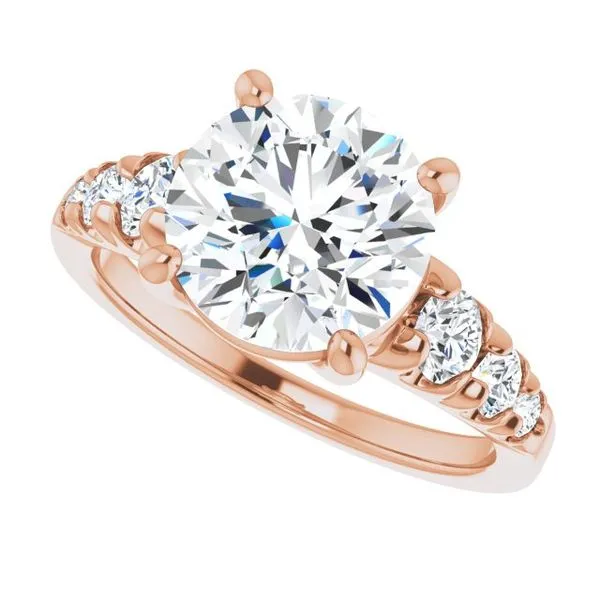 Accented Engagement Ring Image 5 Shipley's Fine Jewelry Hampstead, MD