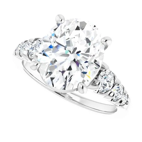 Accented Engagement Ring Image 5 Arezzo Jewelers Elmwood Park, IL