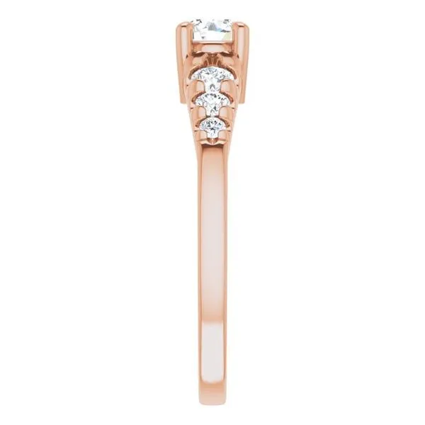 Accented Engagement Ring Image 4 Raleigh Diamond Fine Jewelry Raleigh, NC