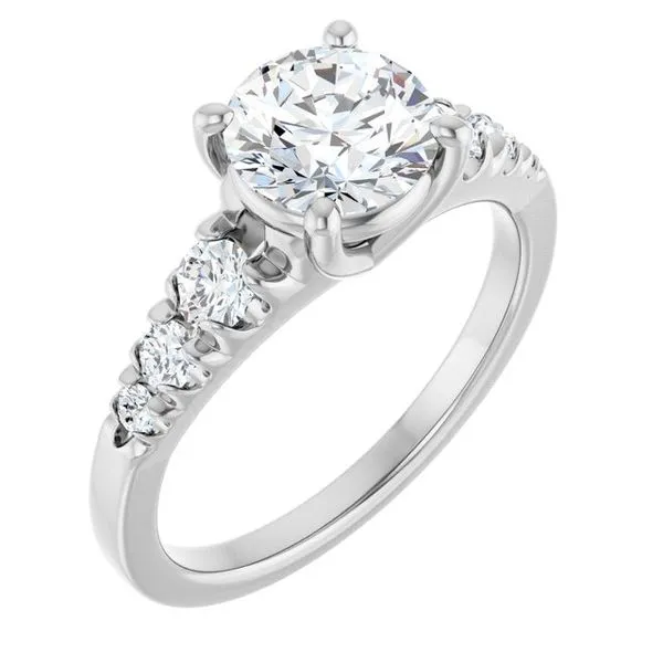 Accented Engagement Ring Shipley's Fine Jewelry Hampstead, MD