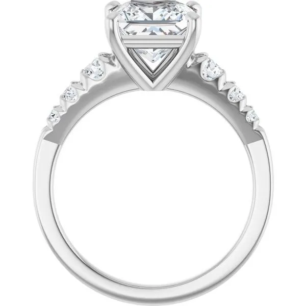 Accented Engagement Ring Image 2 Arezzo Jewelers Elmwood Park, IL
