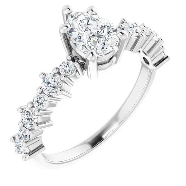 Accented Engagement Ring Shipley's Fine Jewelry Hampstead, MD