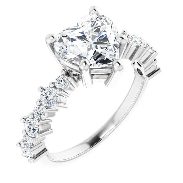 Accented Engagement Ring Shipley's Fine Jewelry Hampstead, MD