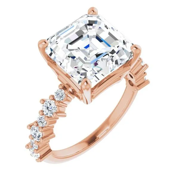 Accented Engagement Ring Raleigh Diamond Fine Jewelry Raleigh, NC