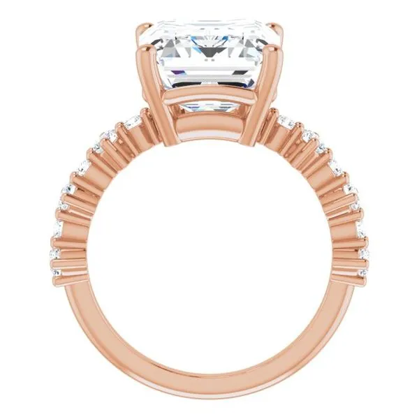 Accented Engagement Ring Image 2 Shipley's Fine Jewelry Hampstead, MD