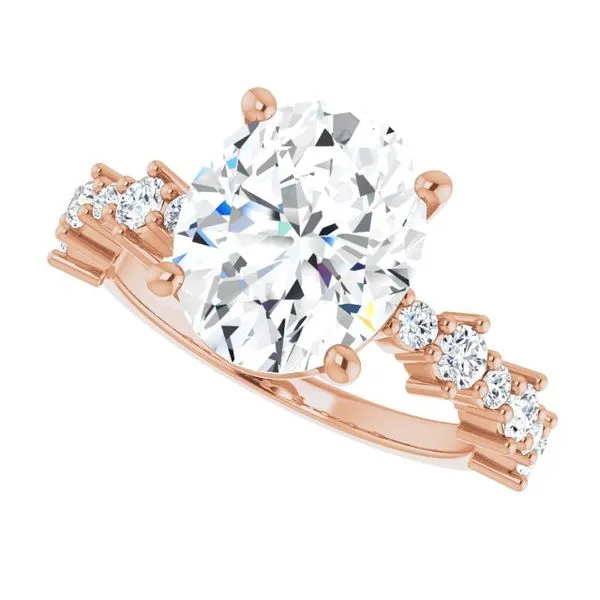 Accented Engagement Ring Image 5 Shipley's Fine Jewelry Hampstead, MD