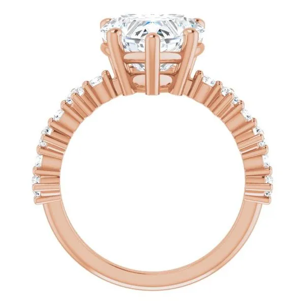 Accented Engagement Ring Image 2 Shipley's Fine Jewelry Hampstead, MD