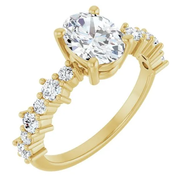 Accented Engagement Ring Shipley's Fine Jewelry Hampstead, MD