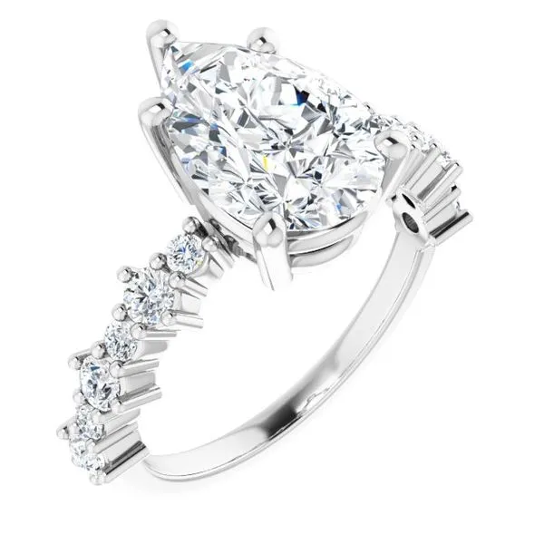 Accented Engagement Ring Shipley's Fine Jewelry Hampstead, MD