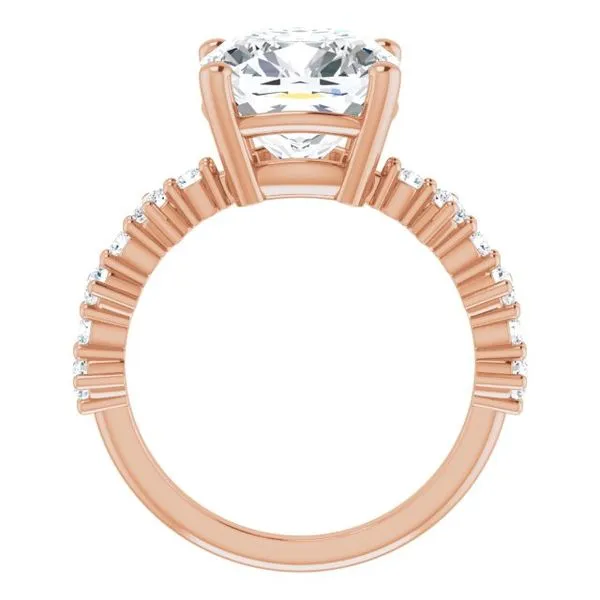 Accented Engagement Ring Image 2 Shipley's Fine Jewelry Hampstead, MD