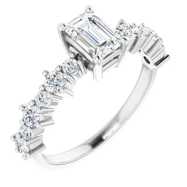 Accented Engagement Ring Shipley's Fine Jewelry Hampstead, MD