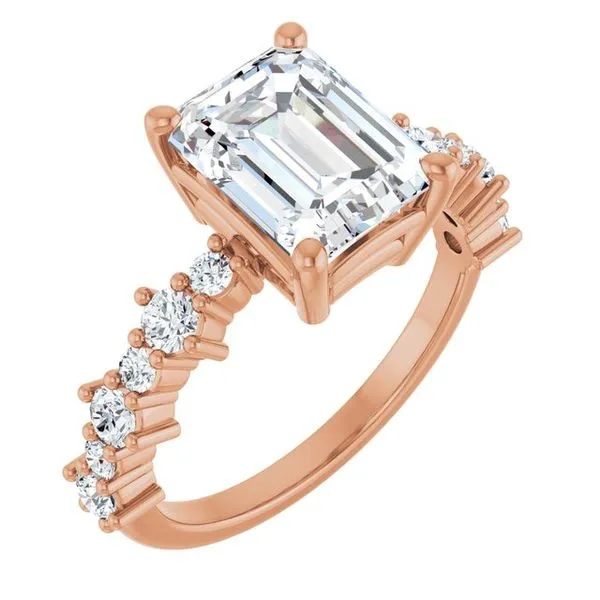 Accented Engagement Ring Raleigh Diamond Fine Jewelry Raleigh, NC