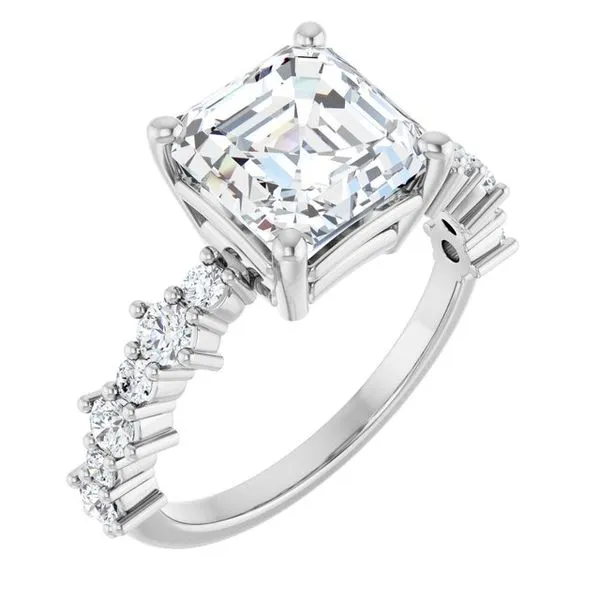 Accented Engagement Ring Shipley's Fine Jewelry Hampstead, MD